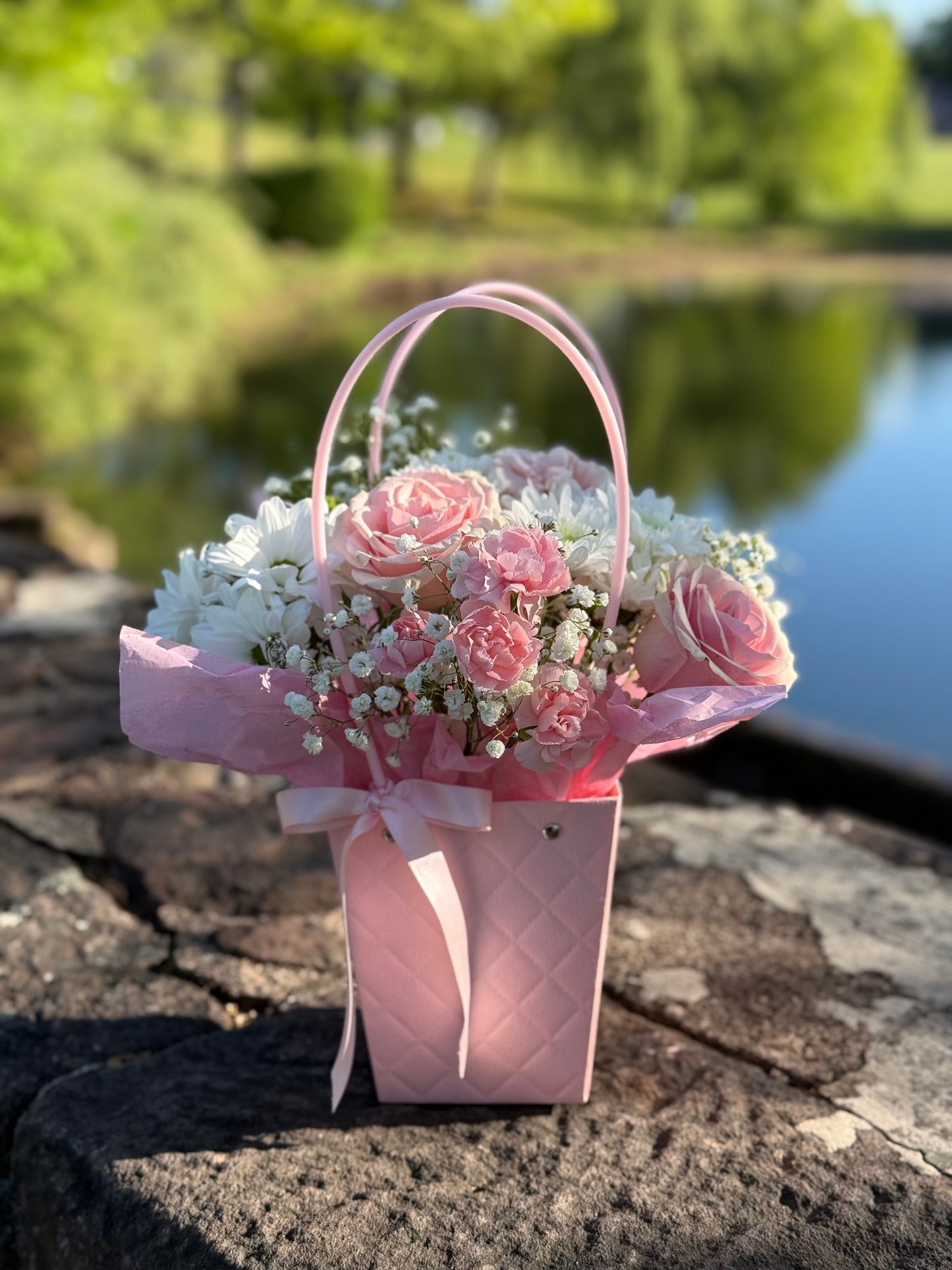 I. Mother’s Day Garden Petal Purse