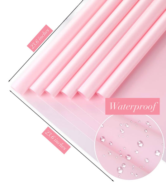 V. Waterproof Floral Wrapping Paper