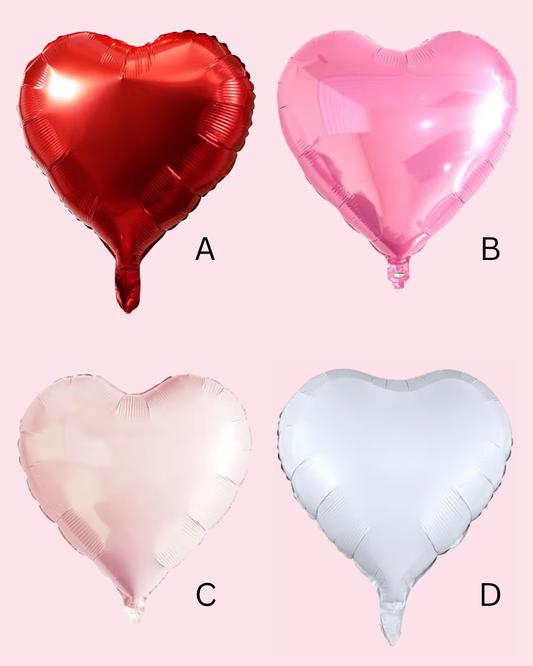 III. Single Heart Balloons
